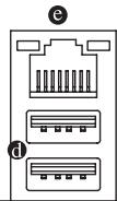 GIGABYTE GA-P35-S3 - 1-7 Back Panel Connectors - 5