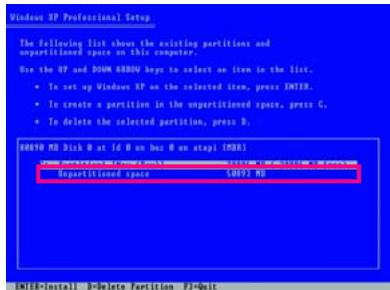 GIGABYTE GA-P35-S3 - Installing Windows XP and Partitioning the Hard Drive - 2
