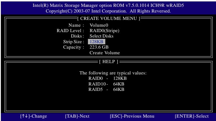 GIGABYTE GA-P35-S3 - Create RAID Volume - 3