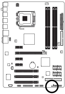 GIGABYTE GA-P35-S3 - 22) CI (Chassis Intrusion Header) - 1