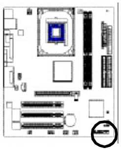 GIGABYTE 8S651M-RZ - 8) F PANEL (2x10 pins connector) - 1