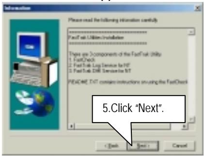 GIGABYTE GA-6RX-1 - FastTrak Utilities Installation: - 6