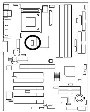 GIGABYTE GA-6RX-1 - J1: CPU FAN - 1
