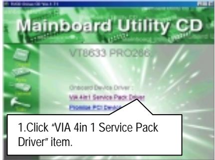 GIGABYTE GA-6RX-1 - A.VIA 4 in 1 Service Pack Driver: - 1
