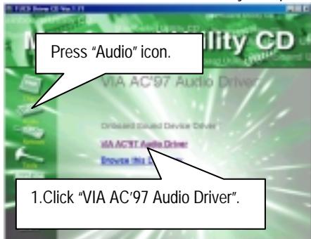 GIGABYTE GA-6RX-1 - Appendix D: VIA AC'97 Audio Driver - 1