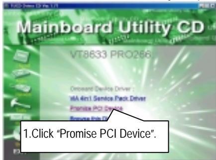 GIGABYTE GA-6RX-1 - Promise ATA100 Driver Installation: - 1