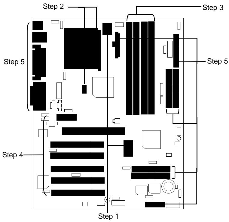 GIGABYTE GA-6RX-1 - Installing the motherboard to the chassis... - 8