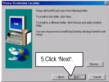 GIGABYTE GA-6RX-1 - Appendix E: EasyTuneIII Utilities Installation - 5