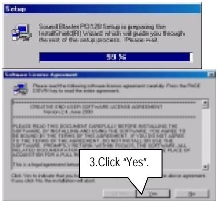 GIGABYTE GA-6RX-1 - Appendix C: Creative Sound Driver Installation (Optional) - 3