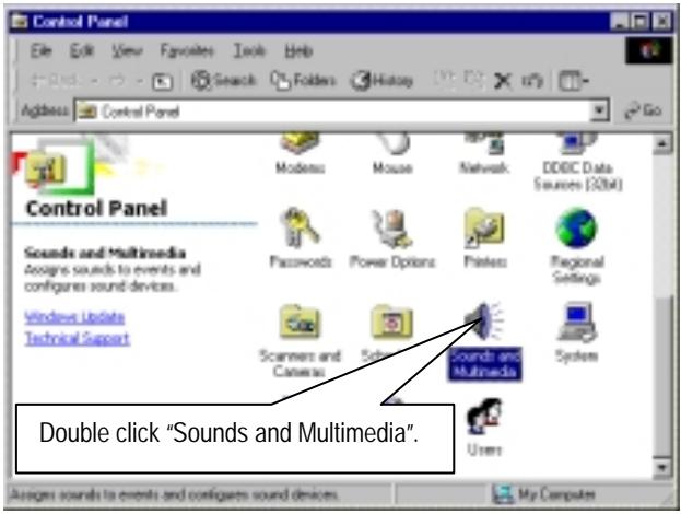 GIGABYTE GA-6RX-1 - Microsoft Windows Me setup procedure: - 1