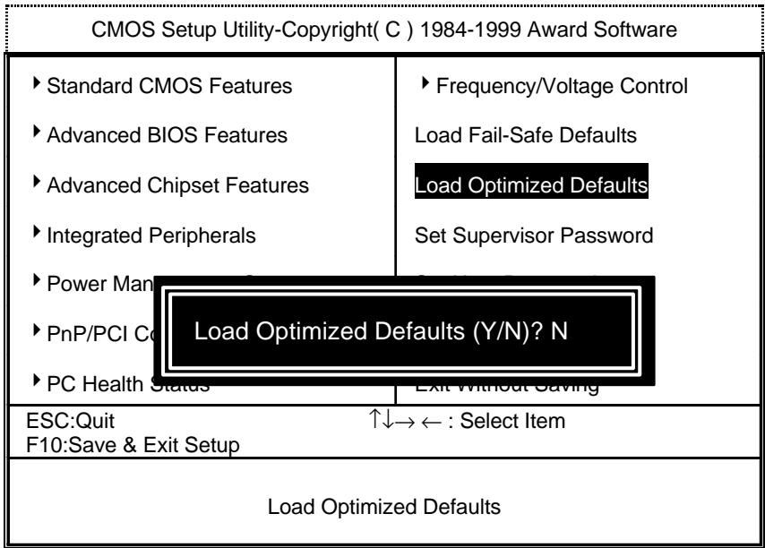 GIGABYTE GA-6WFZ7-E - Load Optimized Defaults - 1