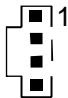 GIGABYTE GA-6WFZ7-E - JP4: TEL (The connector is for modem with internal voice connector) - 2