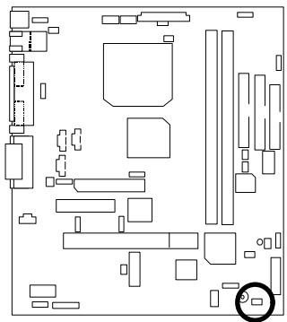 GIGABYTE GA-6WFZ7-E - J13: Buzzer Enable (Optional) - 1