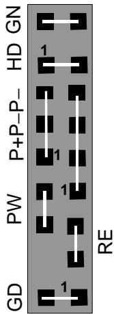 GIGABYTE GA-6WFZ7-E - Panel and Jumper Definition - 2