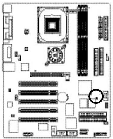GIGABYTE GA-8PE800 PRO-R - 25) CI (CASE OPEN) - 1
