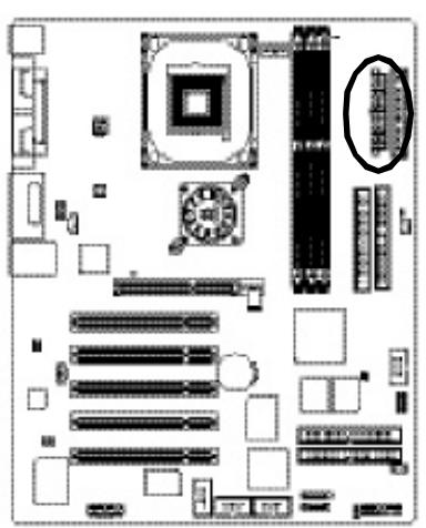 GIGABYTE GA-8PE800 PRO-R - 2)ATX_POWER(ATXPower) - 1