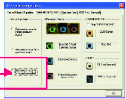 GIGABYTE GA-8PE800 PRO-R - Basic 6 Channel Analog Audio Output Mode - 6