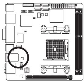 GIGABYTE GA-F2A85XN-WIFI - 5) BAT (Battery) - 1