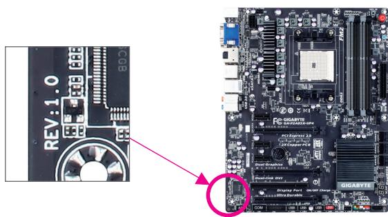 GIGABYTE GA-F2A85XN-WIFI - Identifying Your Motherboard Revision - 1
