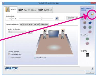 GIGABYTE GA-F2A85XN-WIFI - Activating an AC'97 Front Panel Audio Module - 2