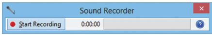 GIGABYTE GA-F2A85XN-WIFI - 6-1-4 Using the Sound Recorder - 1