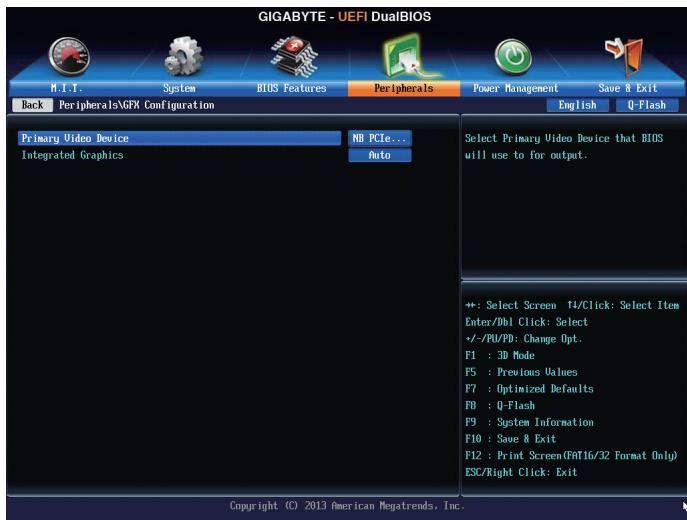 GIGABYTE GA-F2A85XN-WIFI - GFX Configuration - 1
