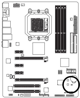 GIGABYTE GA-MA790FX-DS5 - 23) CLR\_CMOS (Clearing CMOS Jumper) - 1