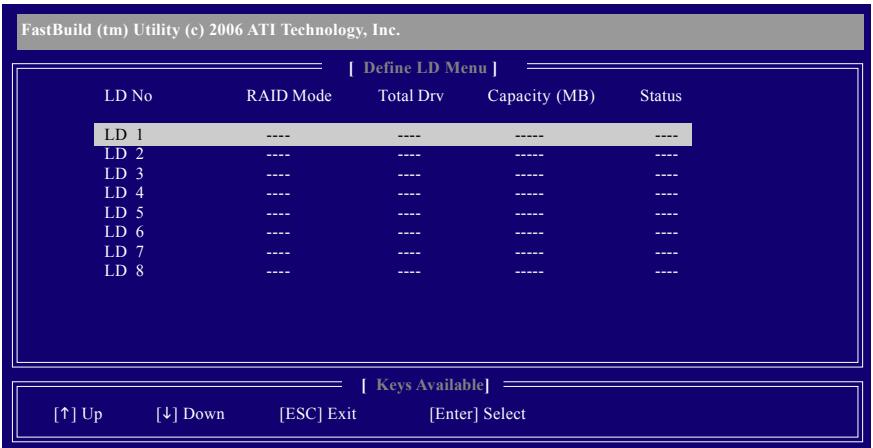 GIGABYTE GA-MA790FX-DS5 - Create Arrays Manually - 1