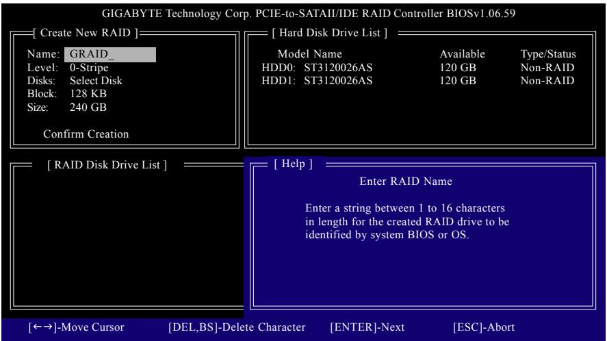 GIGABYTE GA-MA790FX-DS5 - Create a RAID Array: - 1