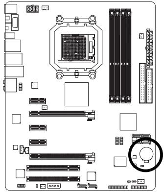 GIGABYTE GA-MA790FX-DS5 - 21) BATTERY - 1