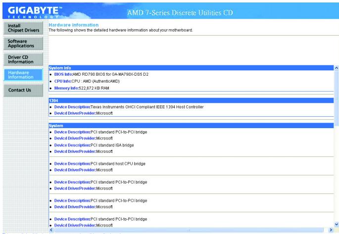 GIGABYTE GA-MA790FX-DS5 - 3-4 Hardware Information - 1