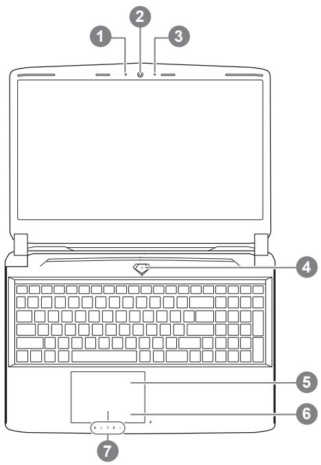 GIGABYTE P55K - Top View - 1