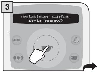 SAECO TALEA RING PLUS - RESTABLECER CONFIGURación - 3