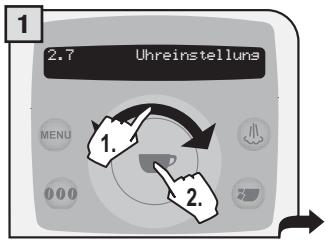 SAECO TALEA RING PLUS - Zeiteinstellung - 1