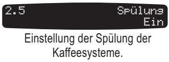 SAECO TALEA RING PLUS - EINSTELLUNGEN DER MASCHINE - 5