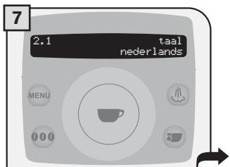 SAECO TALEA RING PLUS - DE TAAL INSTELLEN - 7