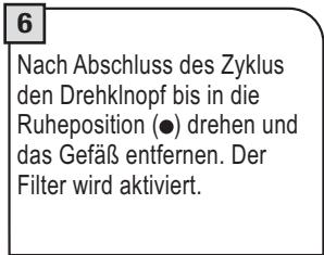 SAECO TALEA RING PLUS - Befüllend des Filter - 6
