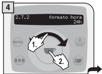 SAECO TALEA RING PLUS - Formato da hora - 4