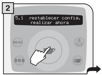 SAECO TALEA RING PLUS - RESTABLECER CONFIGURación - 2