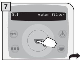 SAECO TALEA RING PLUS - "AQUA PRIMA" WATER FILTER - 7