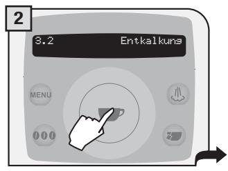 SAECO TALEA RING PLUS - Verbleibende Literanzahl - 2