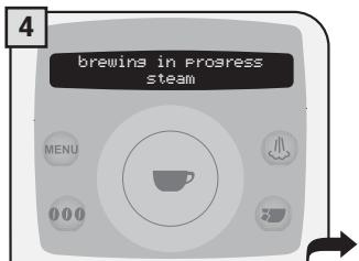 SAECO TALEA RING PLUS - DISPENSING STEAM - 5
