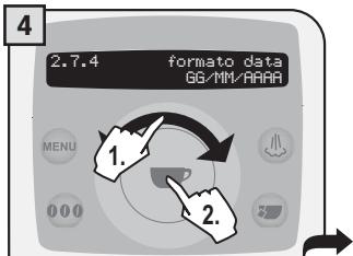 SAECO TALEA RING PLUS - Formato da data - 4