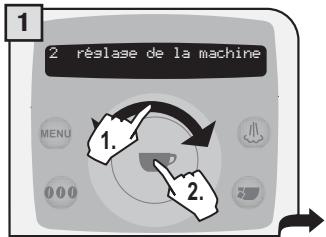 SAECO TALEA RING PLUS - MENU « ALERTES SONORES » - 1