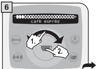 SAECO TALEA RING PLUS - 2.PROGRAMACION EN EL MENU "PROGRAMACION BEBIDAS" - 4