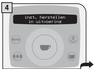 SAECO TALEA RING PLUS - INSTELLINGEN HERSTellen - 4