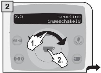 SAECO TALEA RING PLUS - MENU "SPOELING" - 2