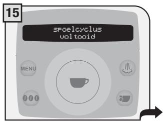 SAECO TALEA RING PLUS - TIJDENS DEZE OPERATIE MOET IEMAND AANWEZIG ZIJN. OPGELET! GEBRUIK NOOIT AZIJN ALS ONTKALKINGSMIDDEL. - 15