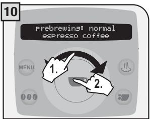 SAECO TALEA RING PLUS - 2.PROGRAMMING FROM THE "BEVERAGE SETTINGS" MENU - 10