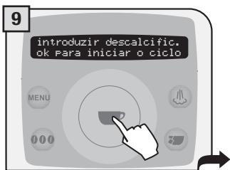 SAECO TALEA RING PLUS - ATENÇÃO! DE MANEIRA NENHUMA UTILIZE O VINAGRE COMO DESCALCIFICANTE. - 9